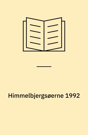 Himmelbjergsøerne 1992 : forureningstilstand