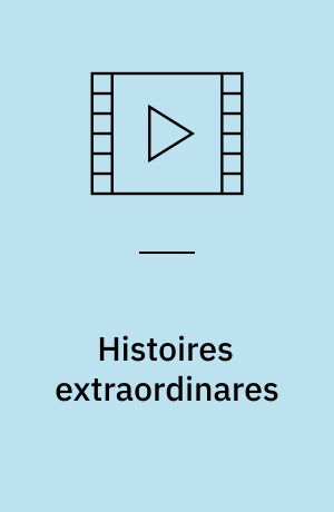 Histoires extraordinares (Stor skrift)