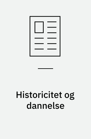 Historicitet og dannelse : praktisk filosofi hos Rorty og Gadamer