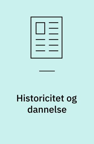 Historicitet og dannelse : praktisk filosofi hos Rorty og Gadamer