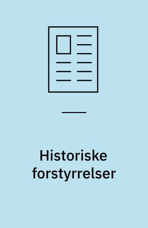 Historiske forstyrrelser