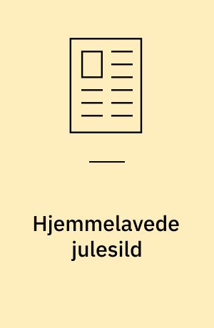 Hjemmelavede julesild
