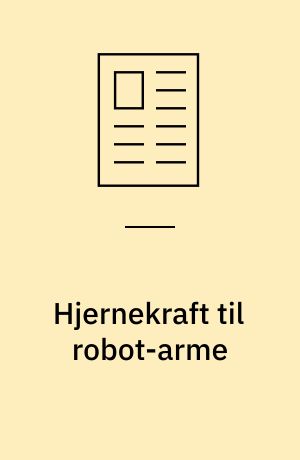 Hjernekraft til robot-arme