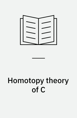 Homotopy theory of C