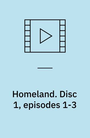 Homeland. Disc 1, episodes 1-3 (Stor skrift)