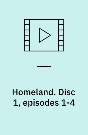 Homeland. Disc 1, episodes 1-4 (Stor skrift)