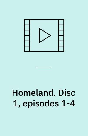 Homeland. Disc 1, episodes 1-4 (Stor skrift)
