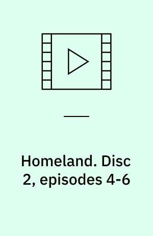 Homeland. Disc 2, episodes 4-6 (Stor skrift)