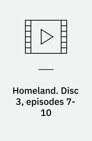 Homeland. Disc 3, episodes 7-10 (Stor skrift)