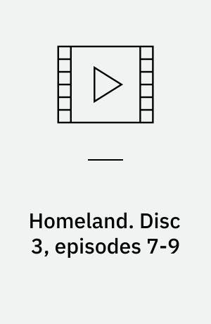 Homeland. Disc 3, episodes 7-9 (Stor skrift)