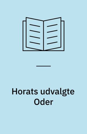 Horats udvalgte Oder