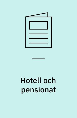 Hotell och pensionat