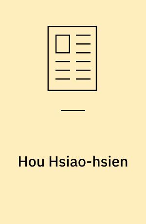 Hou Hsiao-hsien