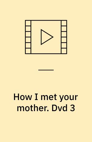 How I met your mother. Dvd 3 (Stor skrift)