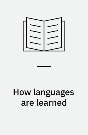 How languages are learned