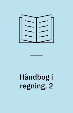 Håndbog i regning. 2