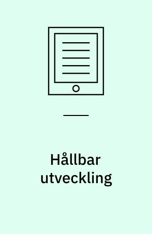 Hållbar utveckling : en ny kurs för Norden