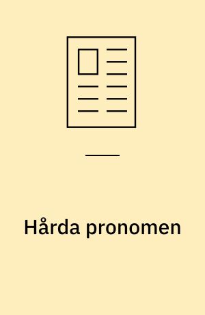 Hårda pronomen
