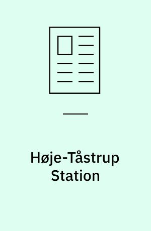 Høje-Tåstrup Station