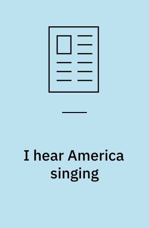 I hear America singing