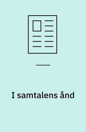 I samtalens ånd