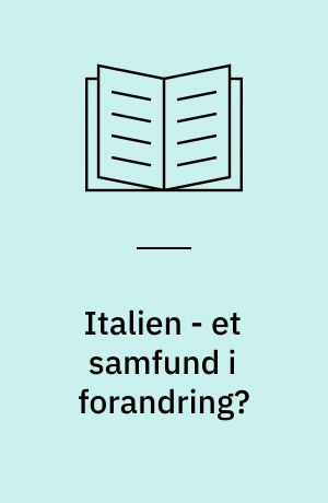 Italien - et samfund i forandring?