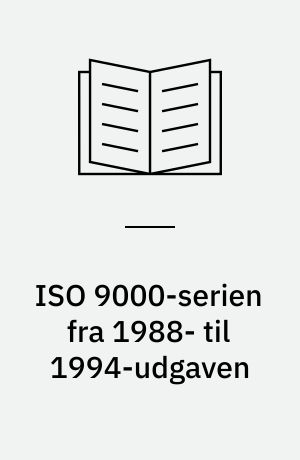 ISO 9000-serien fra 1988- til 1994-udgaven