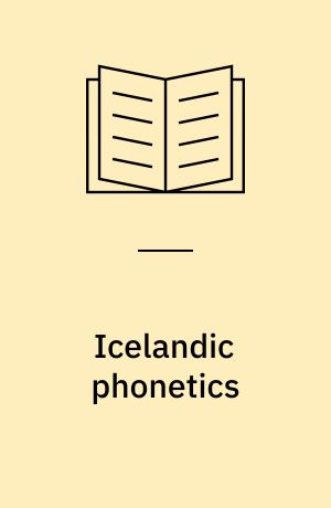 Icelandic phonetics