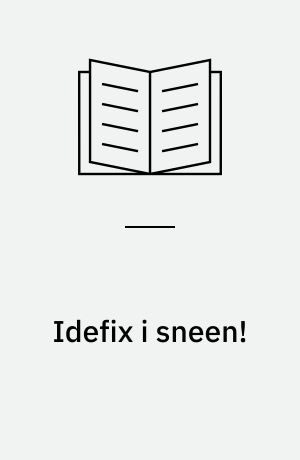 Idefix i sneen!