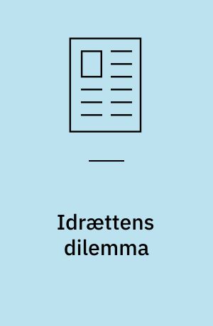 Idrættens dilemma