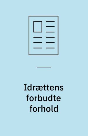 Idrættens forbudte forhold