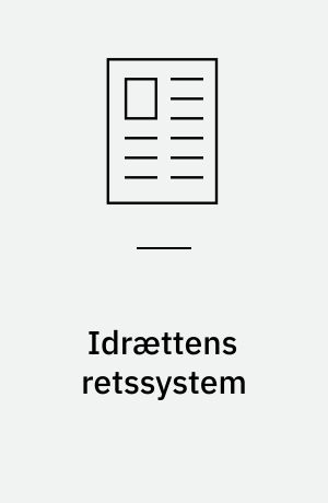 Idrættens retssystem