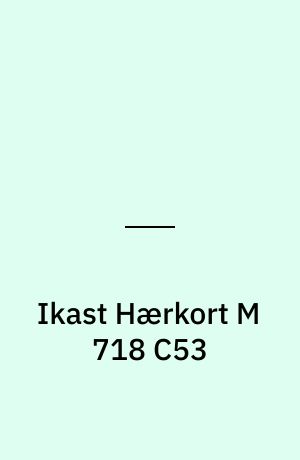 Ikast Hærkort M 718 C53 : Danmark 1:50 000 (2 cm)