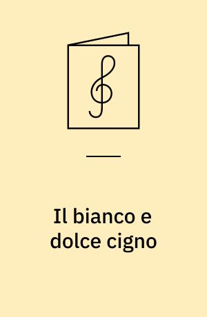 Il bianco e dolce cigno