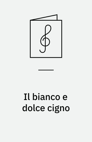 Il bianco e dolce cigno