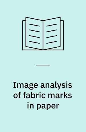 Image analysis of fabric marks in paper