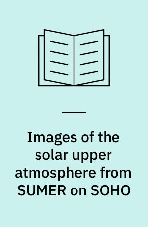 Images of the solar upper atmosphere from SUMER on SOHO