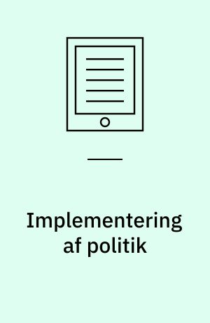 Implementering af politik