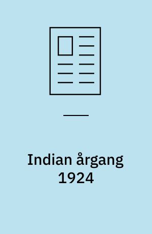 Indian årgang 1924