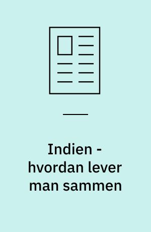 Indien - hvordan lever man sammen