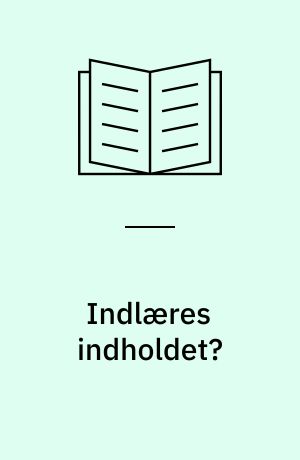 Indlæres indholdet? : indholdsanalyser i lyset af lærebøgers forslag til aktiviteter