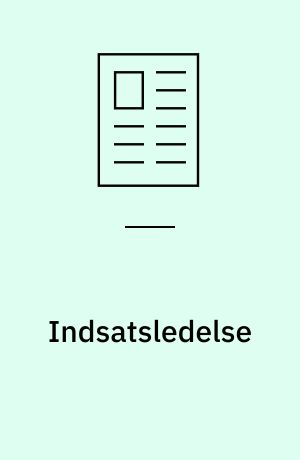 Indsatsledelse