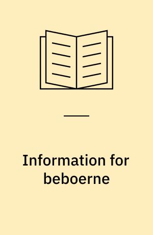 Information for beboerne