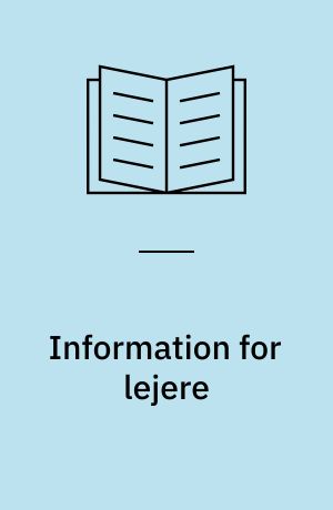 Information for lejere
