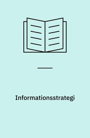 Informationsstrategi : for DSB's edb-tjeneste