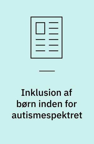 Inklusion af børn inden for autismespektret