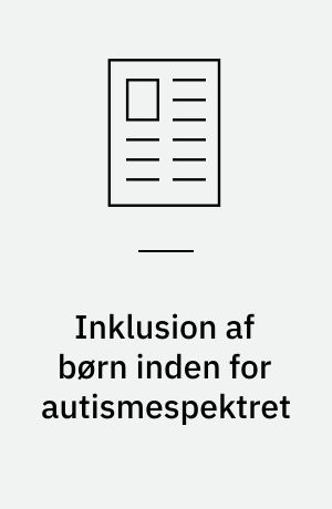 Inklusion af børn inden for autismespektret