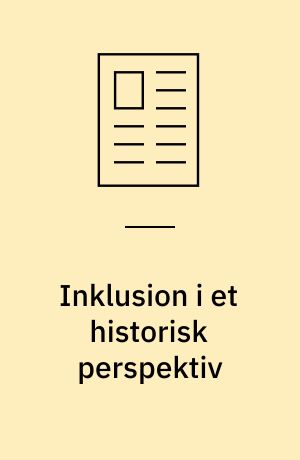 Inklusion i et historisk perspektiv