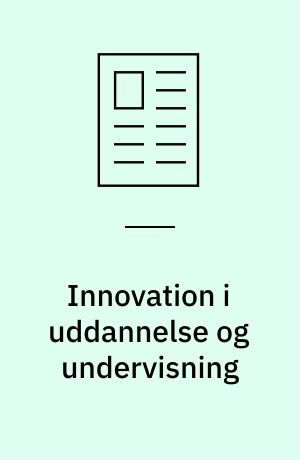 Innovation i uddannelse og undervisning