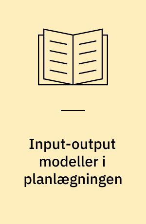 Input-output modeller i planlægningen